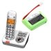 Batterie Batteria Telefono Cordless CS-ADL780CL