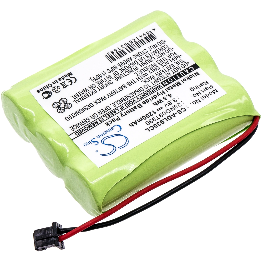 Compatible battery replacement for ASCOM 124402