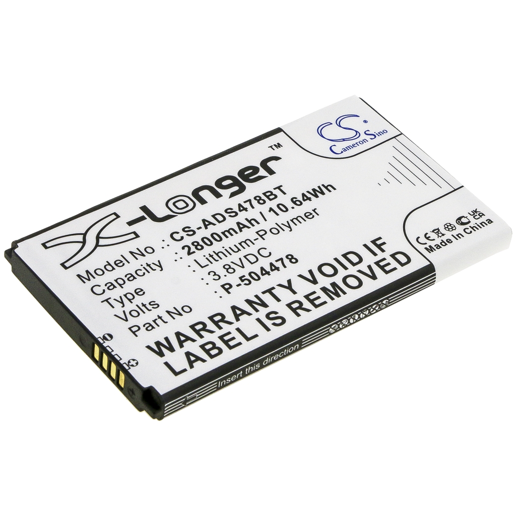 Batterie Batteria per telecamera di sicurezza domestica CS-ADS478BT