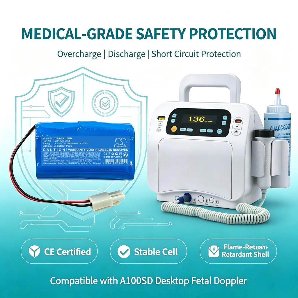 Battery compatible with Aeonmed