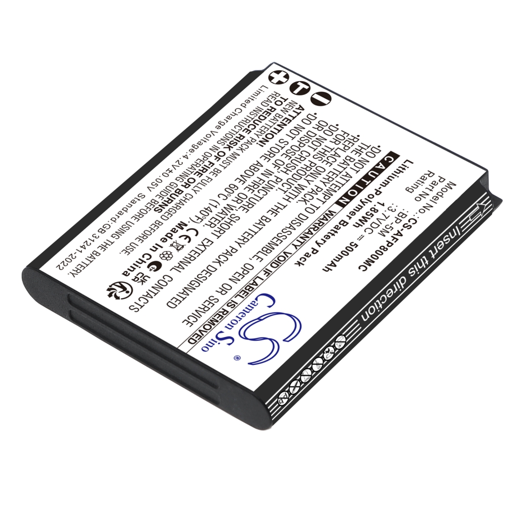 Battery compatible with Agfaphoto