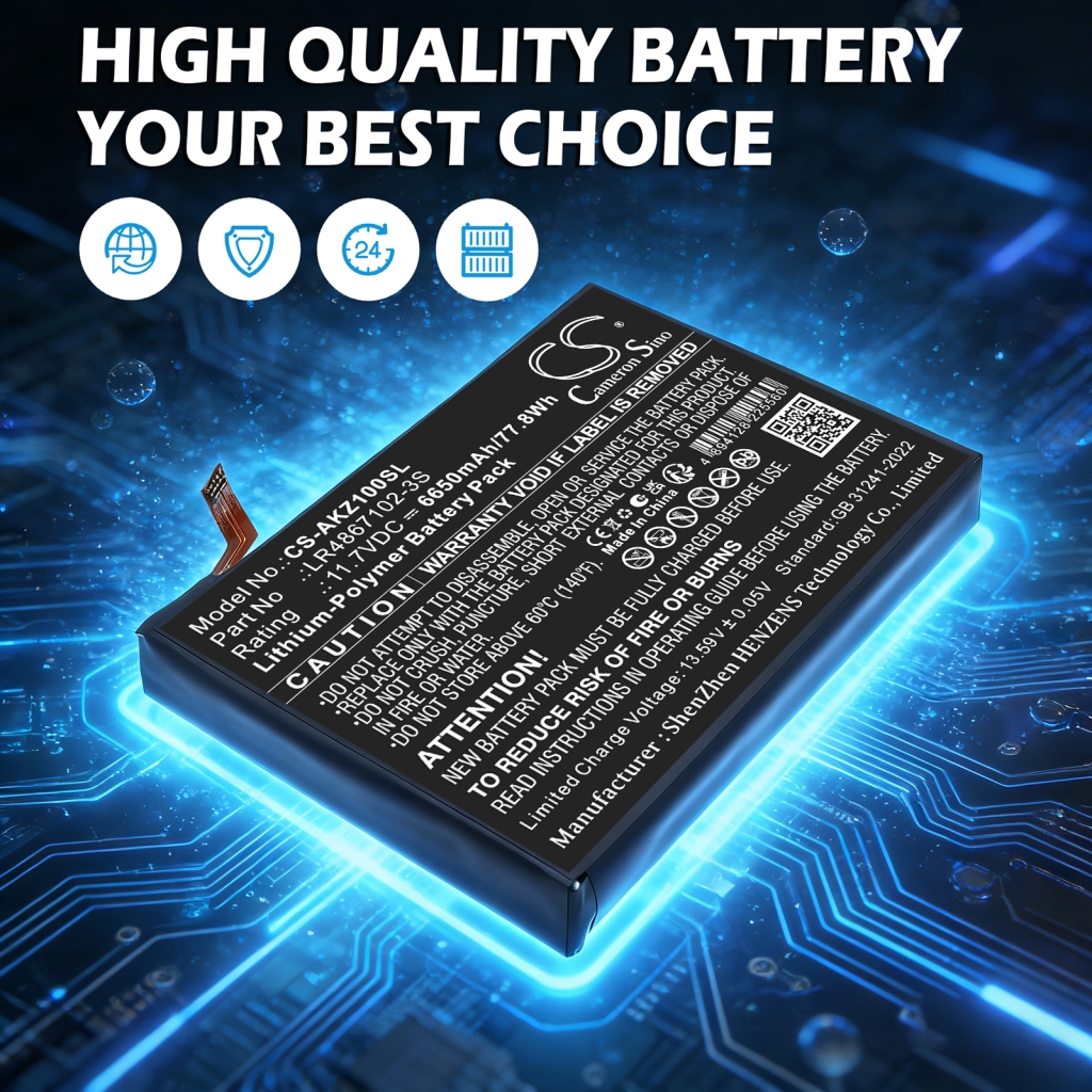 Batteria compatibile con Aokzoe CS-AKZ100SL