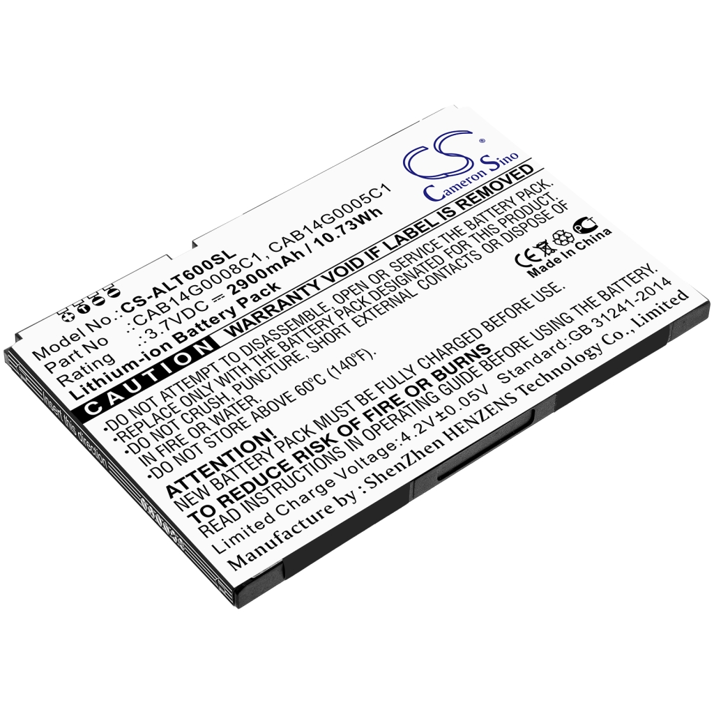 Sostituzione della batteria compatibile per Alcatel CAB14G0005C1,CAB14G0008C1