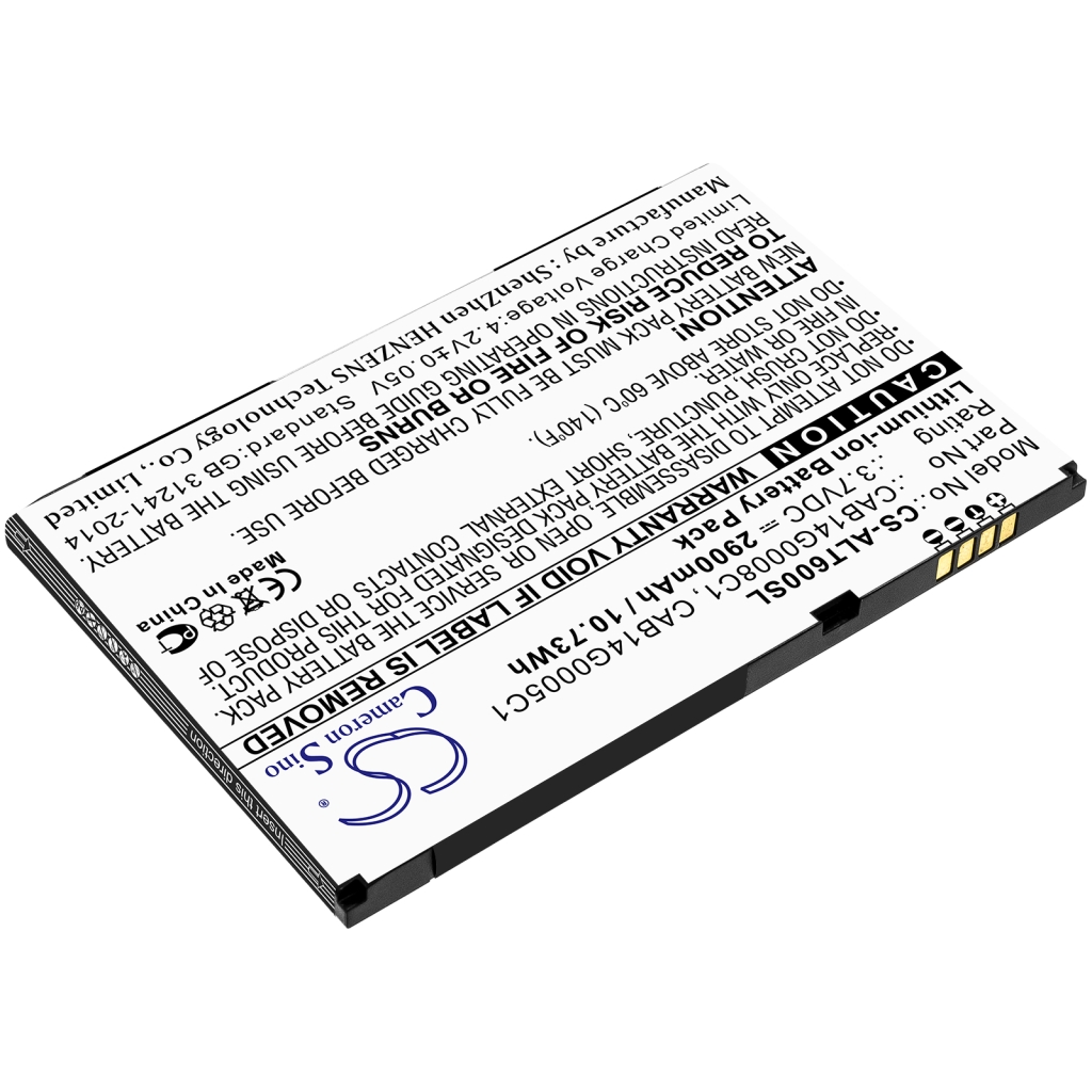 Sostituzione della batteria compatibile per Alcatel CAB14G0005C1,CAB14G0008C1
