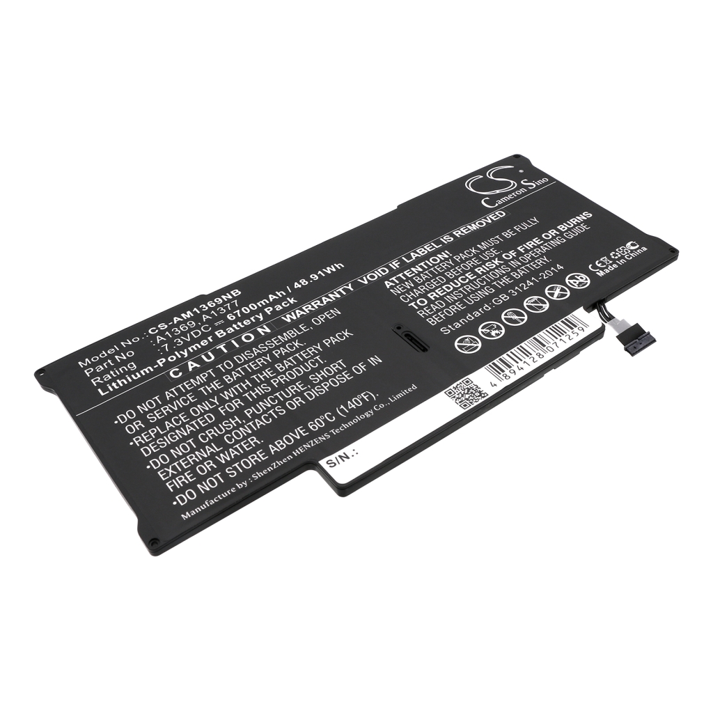 Batterie Sostituisce A1369