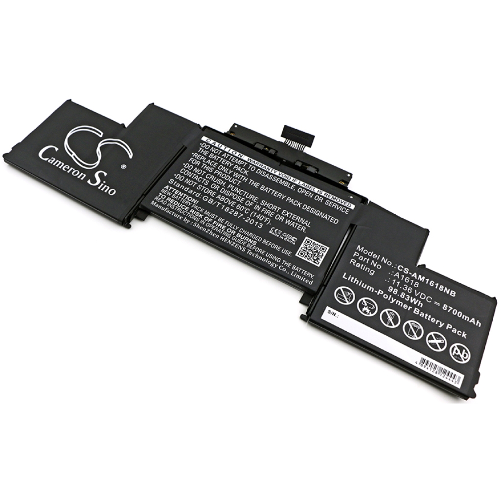 Batterie Sostituisce A1618