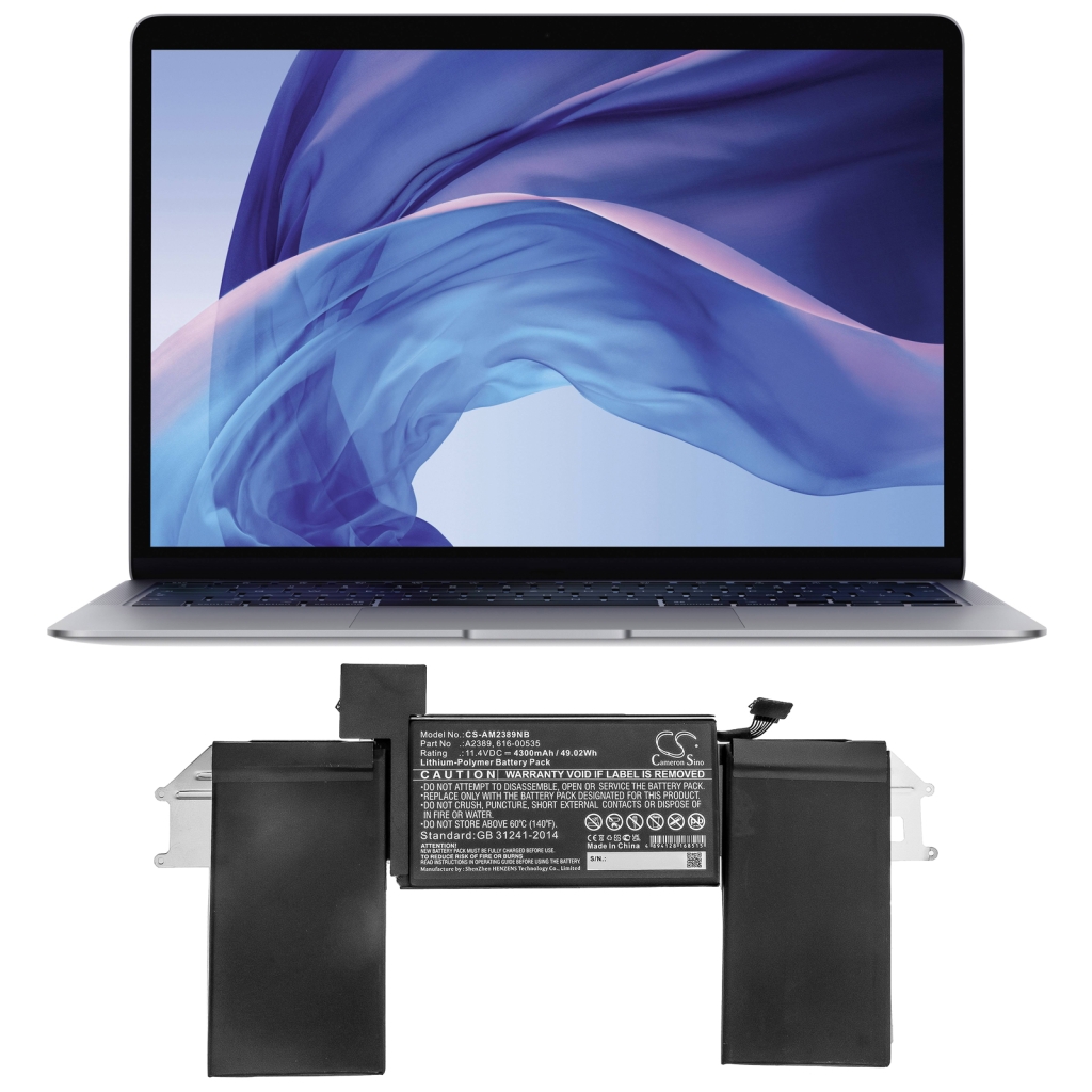 Batteria notebook Apple MacBook Air 13(Late 2020) (CS-AM2389NB)