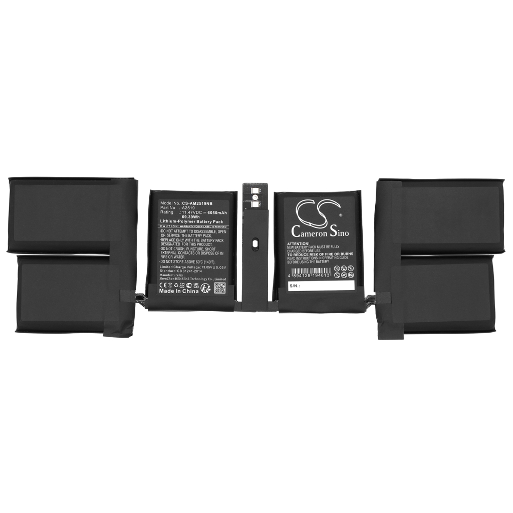Batterie Batteria notebook CS-AM2519NB