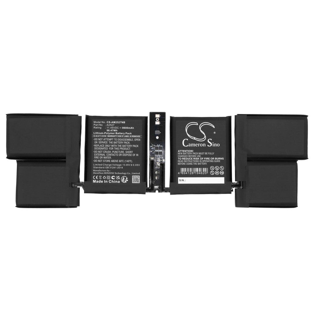 Batterie Sostituisce A2527