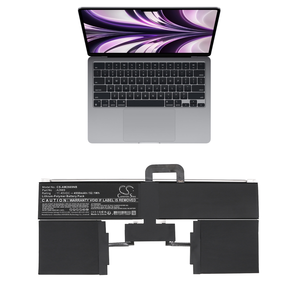 Batterie Batteria notebook CS-AM2669NB