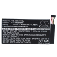 Sostituzione della batteria compatibile per Asus C11-ME370TG