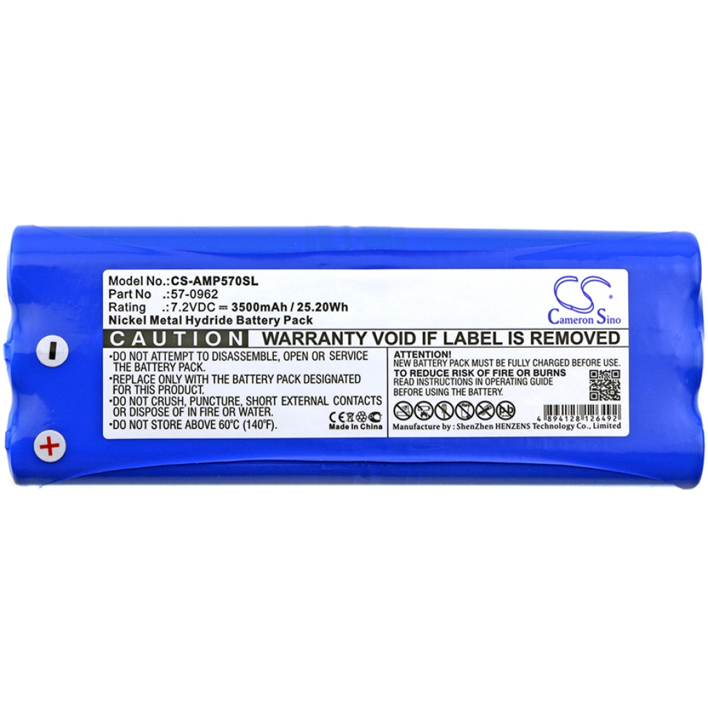 Sostituzione della batteria compatibile per AMX 57-0962