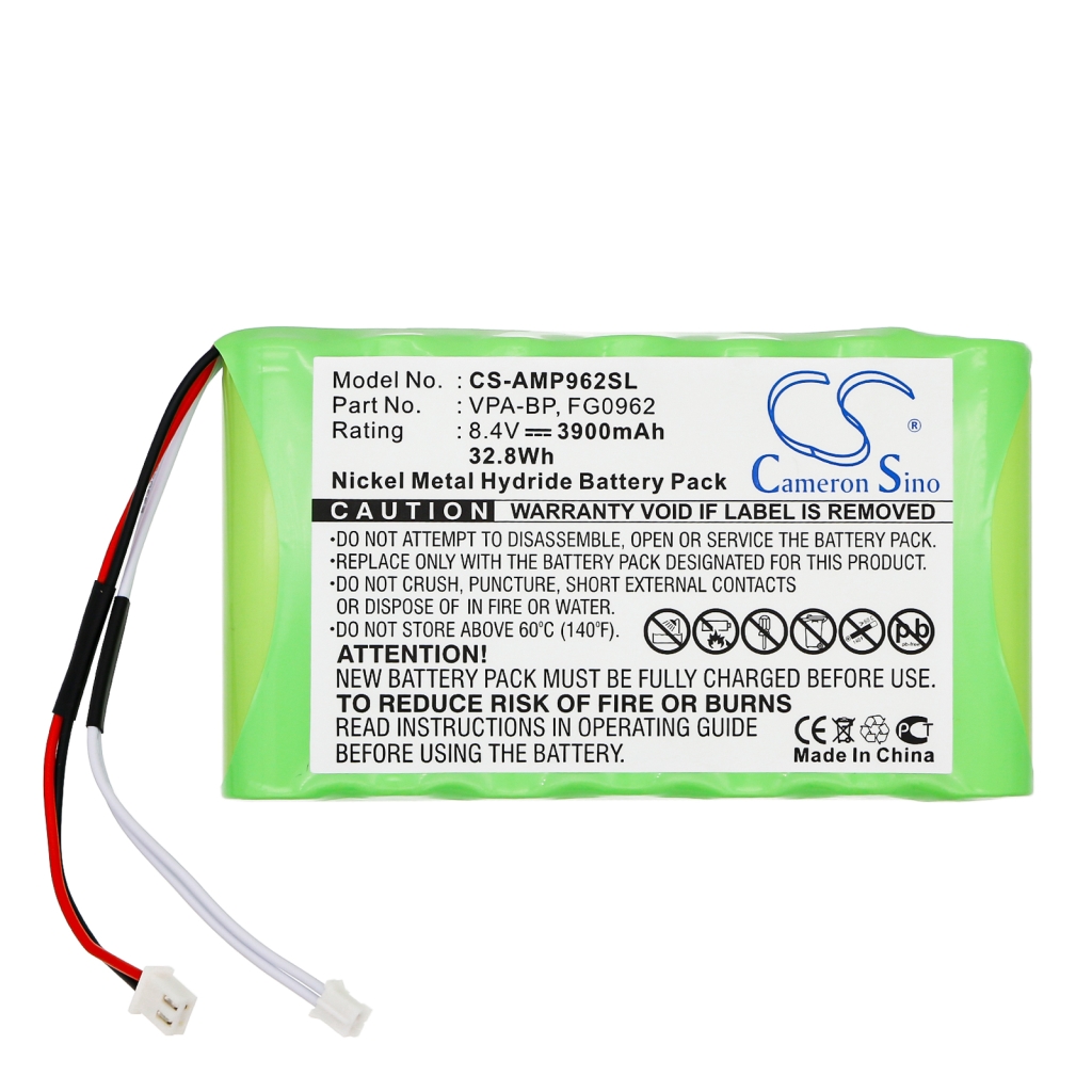 Sostituzione della batteria compatibile per AMX FG0962,VPA-BP