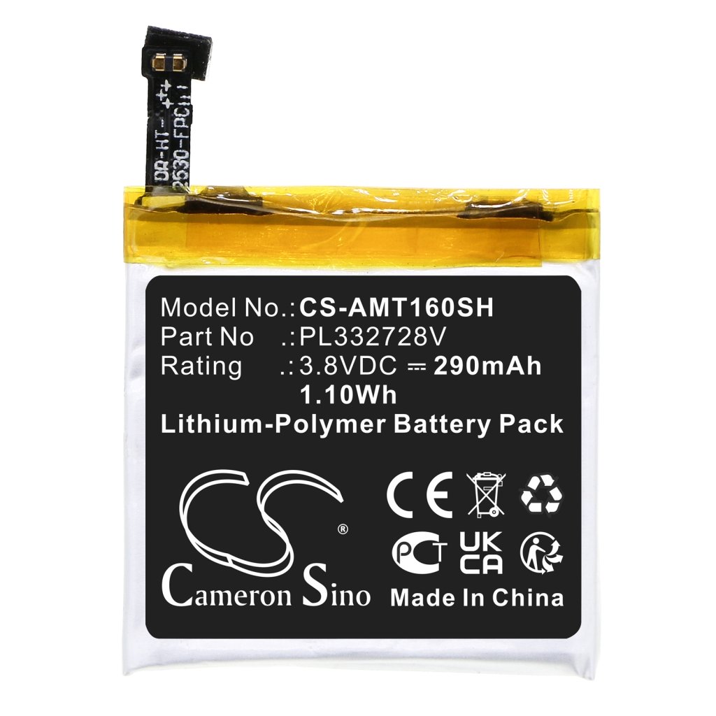 Batterie Batteria dello Smartwatch CS-AMT160SH