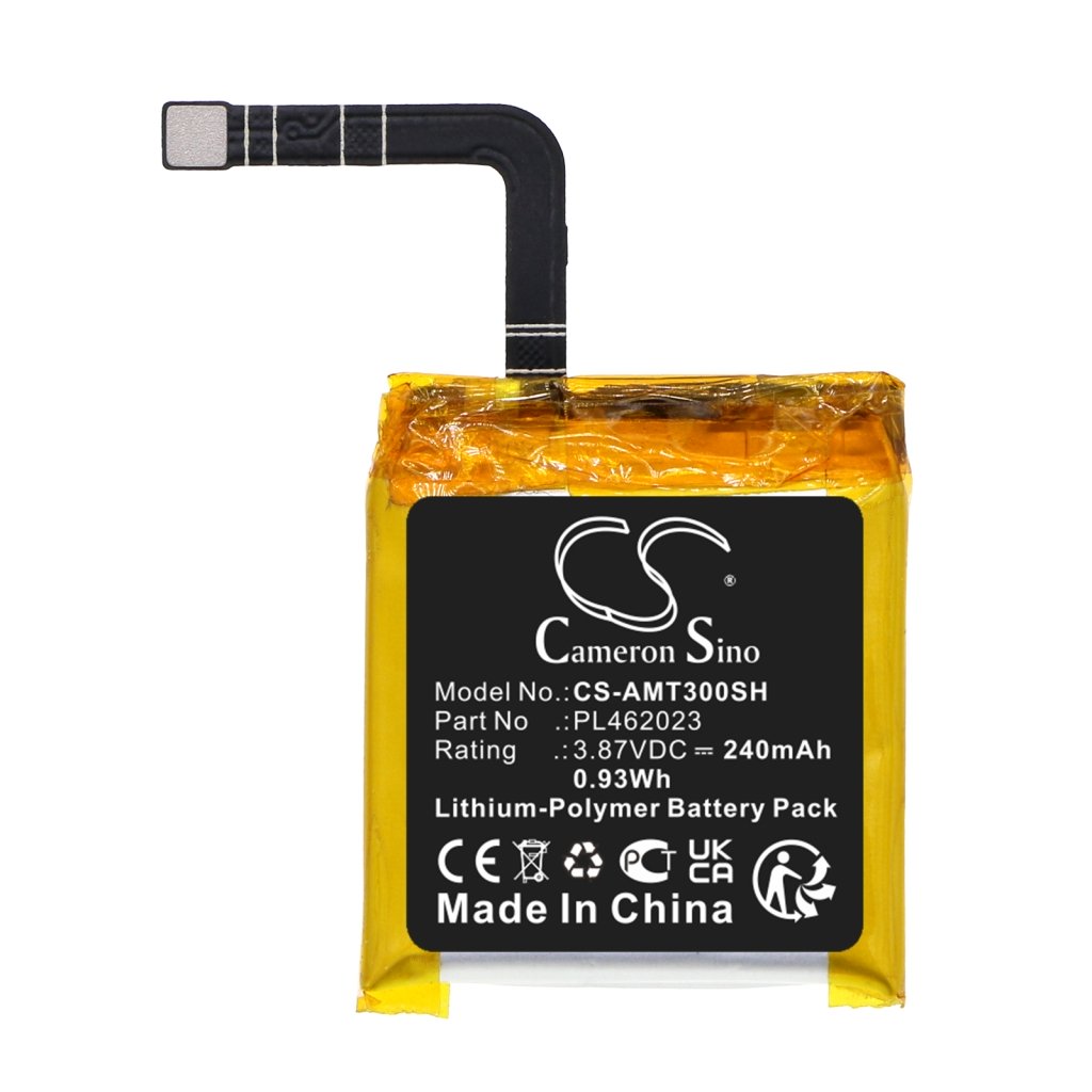 Batterie Batteria dello Smartwatch CS-AMT300SH