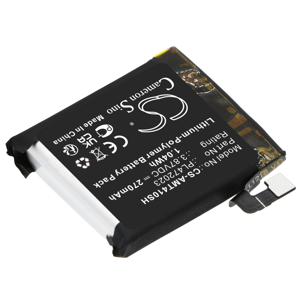 Batterie Batteria dello Smartwatch CS-AMT410SH