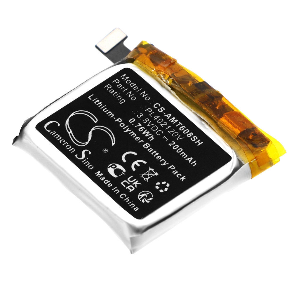 Batterie Batteria dello Smartwatch CS-AMT608SH