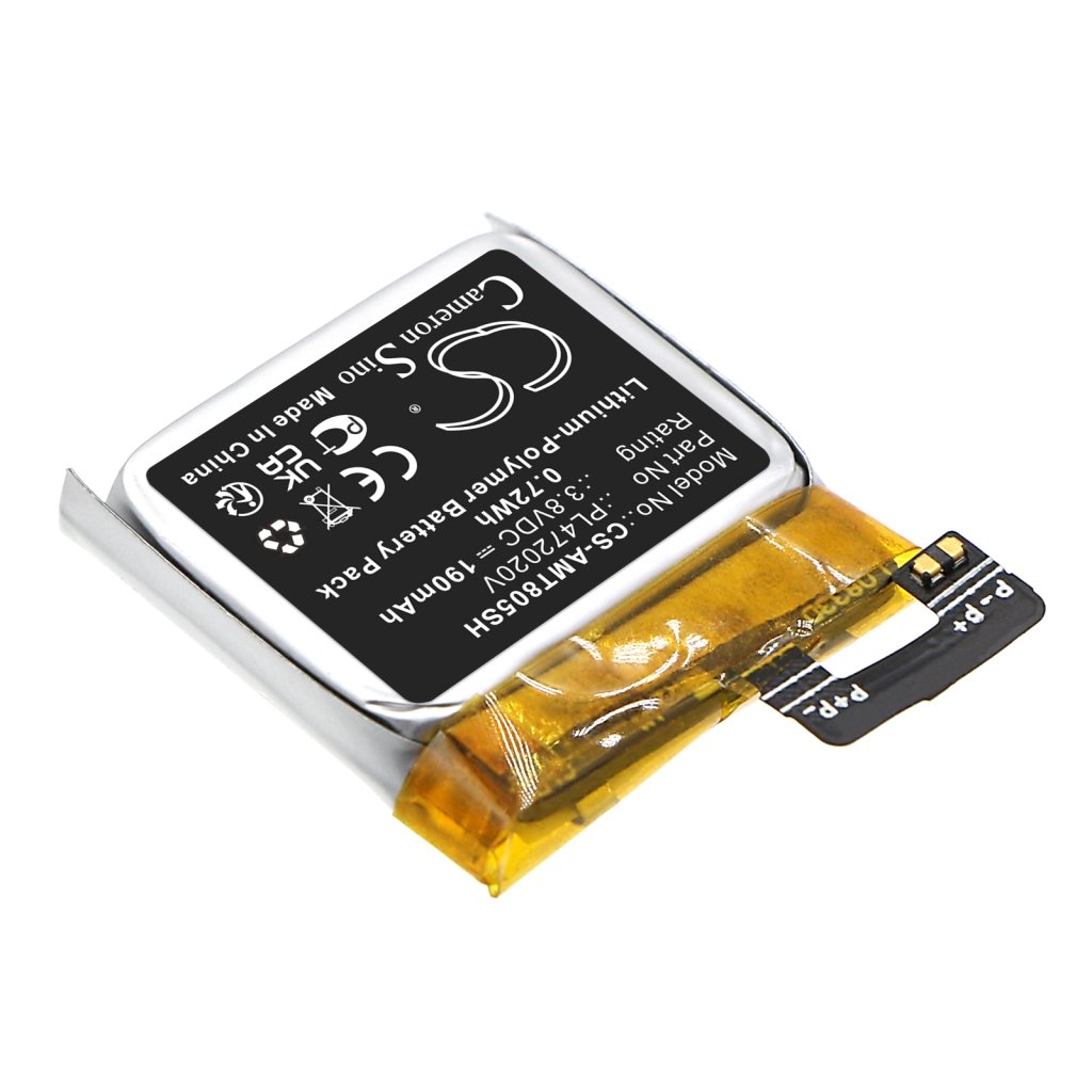 Batterie Batteria dello Smartwatch CS-AMT805SH