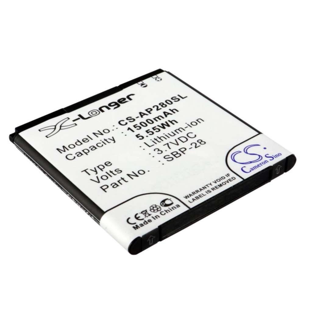 Batteria del telefono cellulare Asus CS-AP280SL