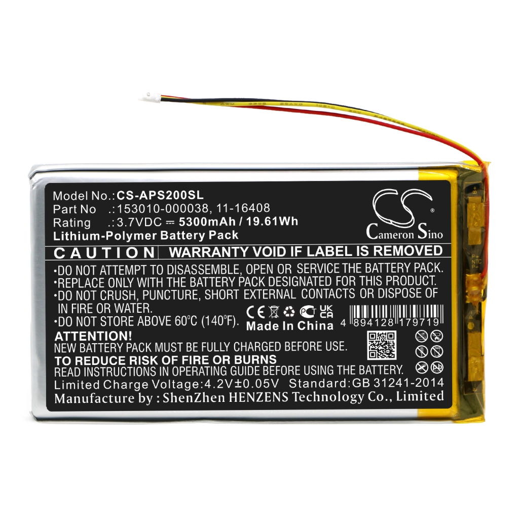 Batteria GPS, navigatore Appareo Stratus 2 (CS-APS200SL)