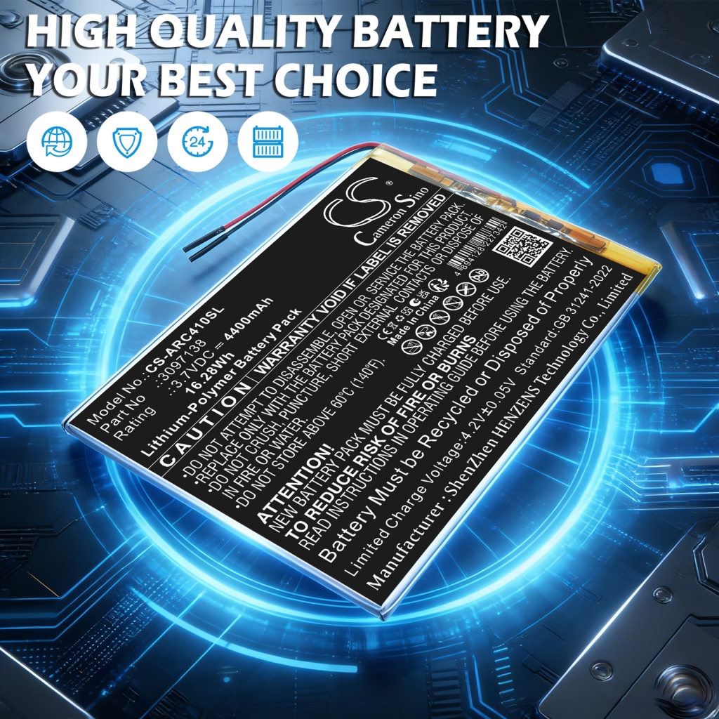 Batteria compatibile con Archos CS-ARC410SL