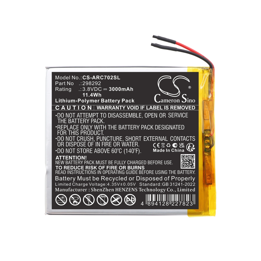 Batteria compatibile con Archos