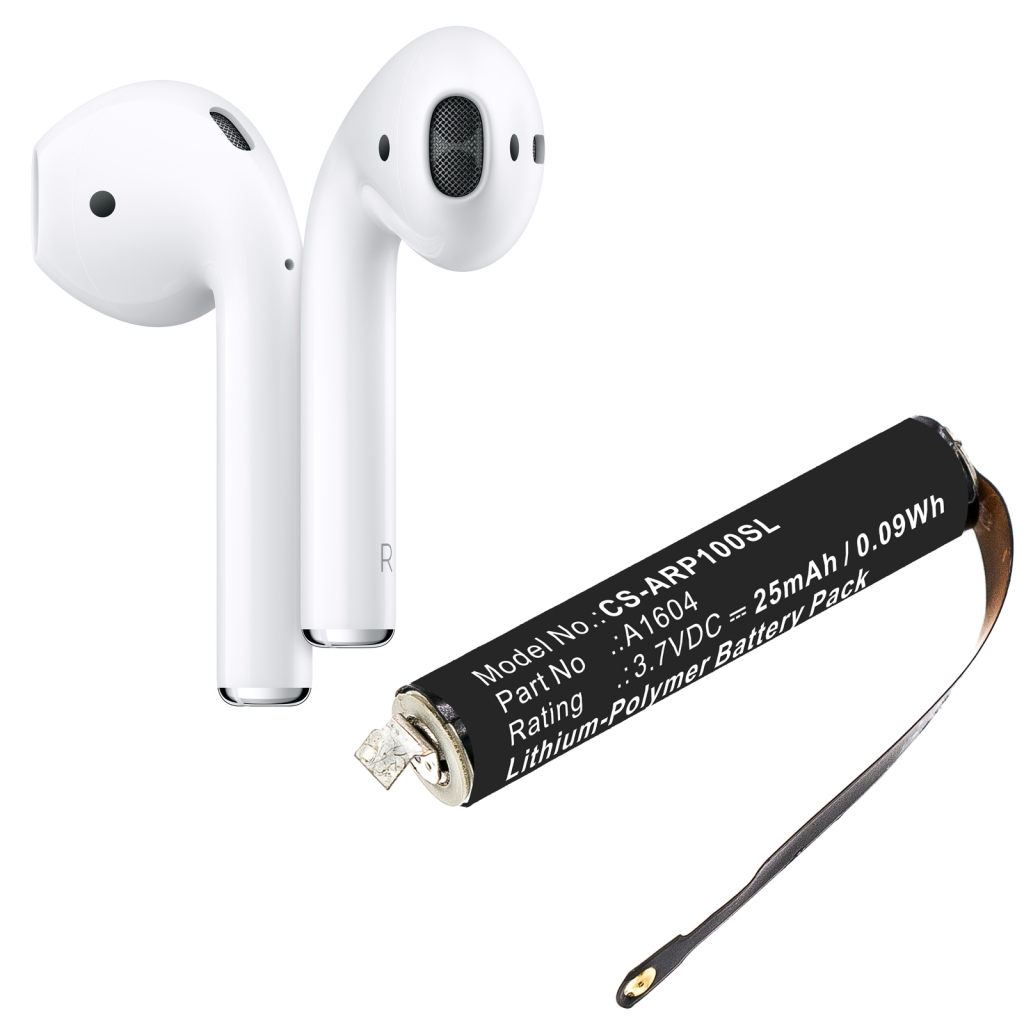 Batterie compatibile con Apple AirPods AirPods 2 CS-ARP100SL