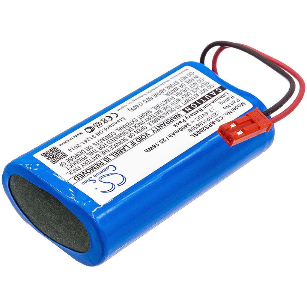 Batteria Sostituisce 2S1P/18650B