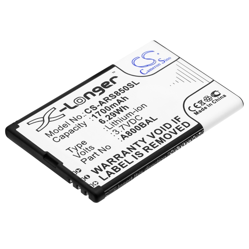Batterie Batteria del telefono cellulare CS-ARS850SL