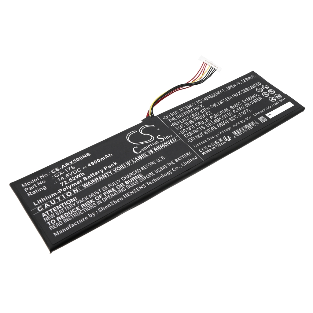 Batteria notebook Aorus X3 Plus v7-CF1 (CS-ARX500NB)