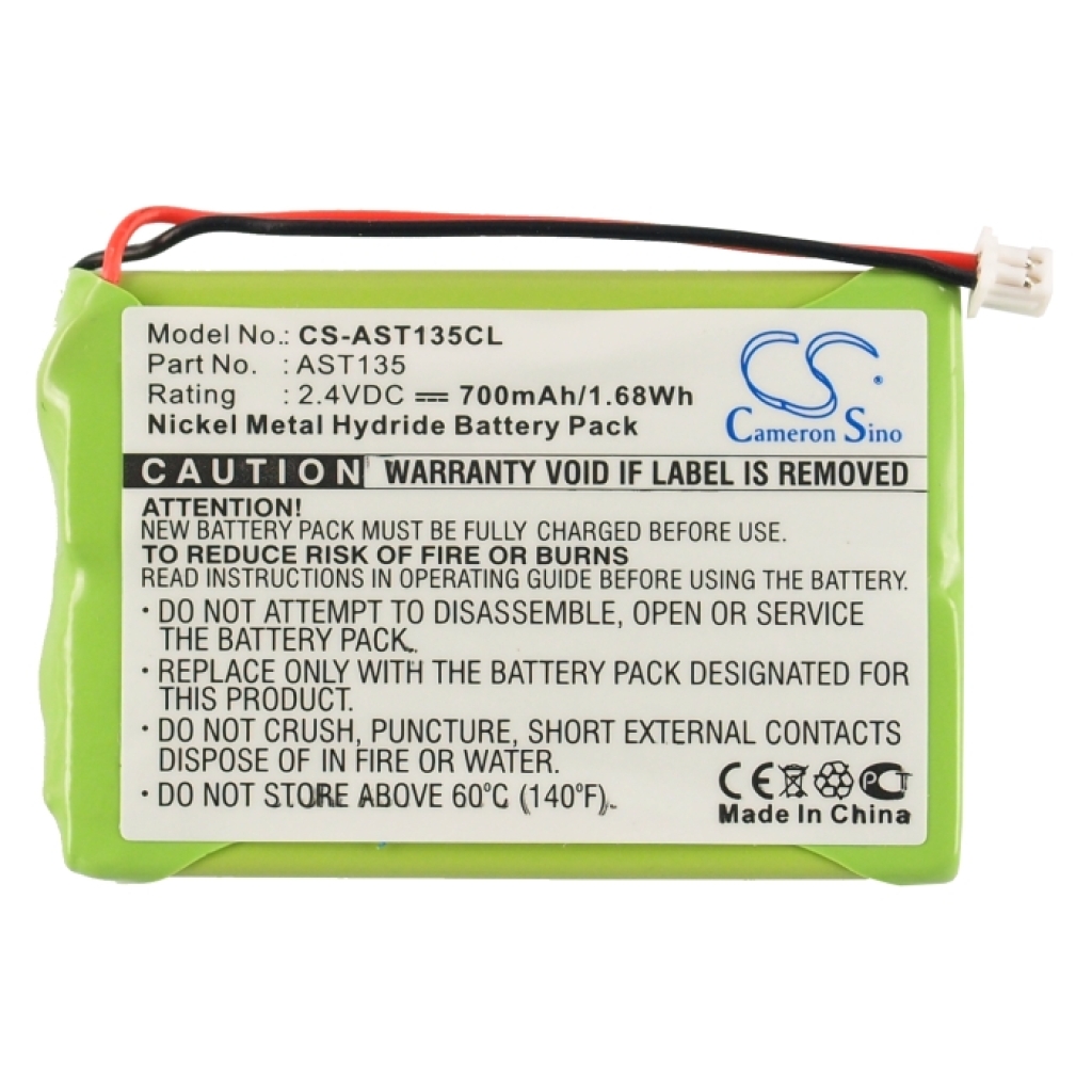DeTewe Batteria Telefono Cordless CS-AST135CL