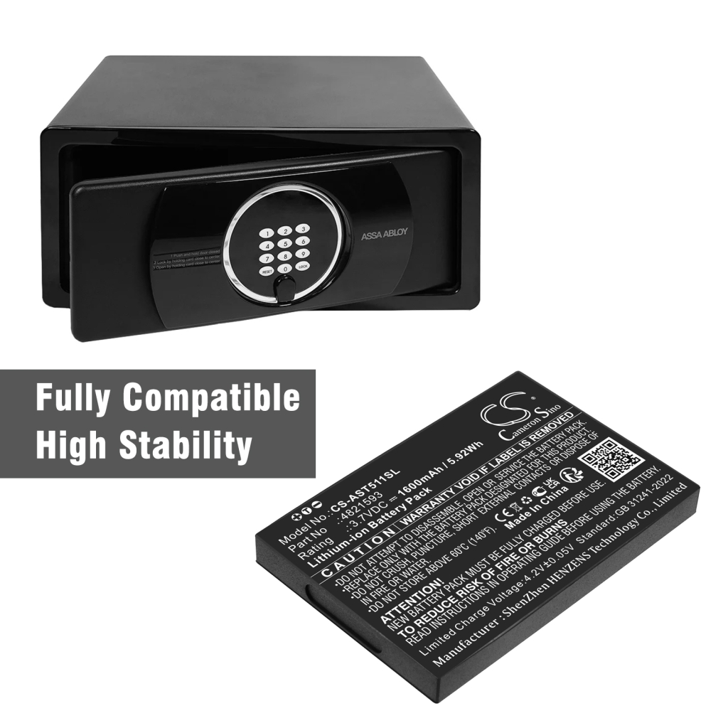 Batteria per telecamera di sicurezza domestica Assa abloy CS-AST511SL