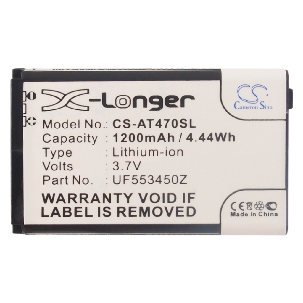 Sostituzione della batteria compatibile per AIRIS UF553450Z
