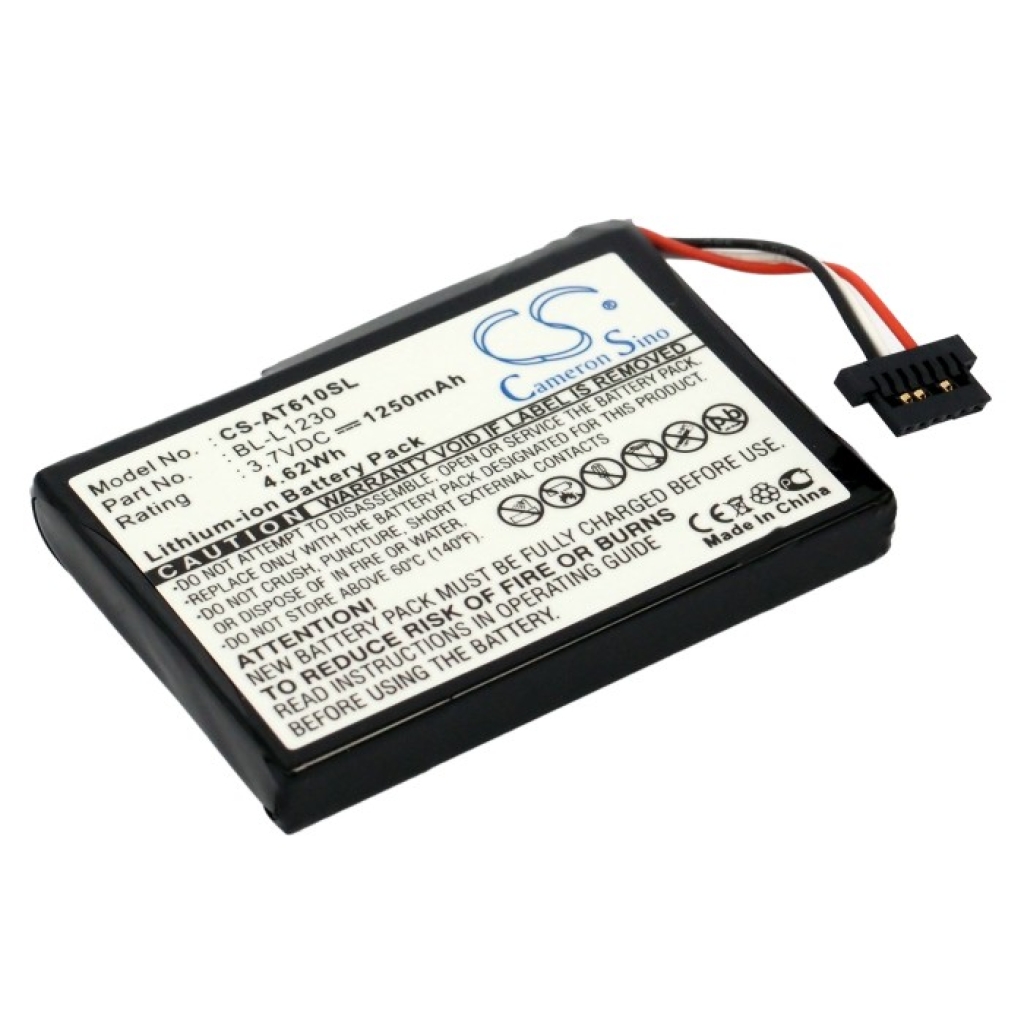 Batterie Batteria GPS, navigatore CS-AT610SL