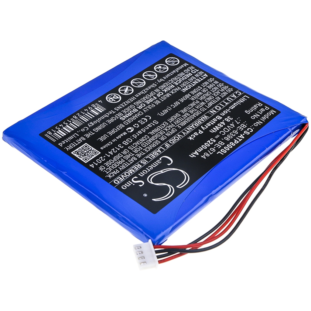 Batterie Sostituisce BE-6784