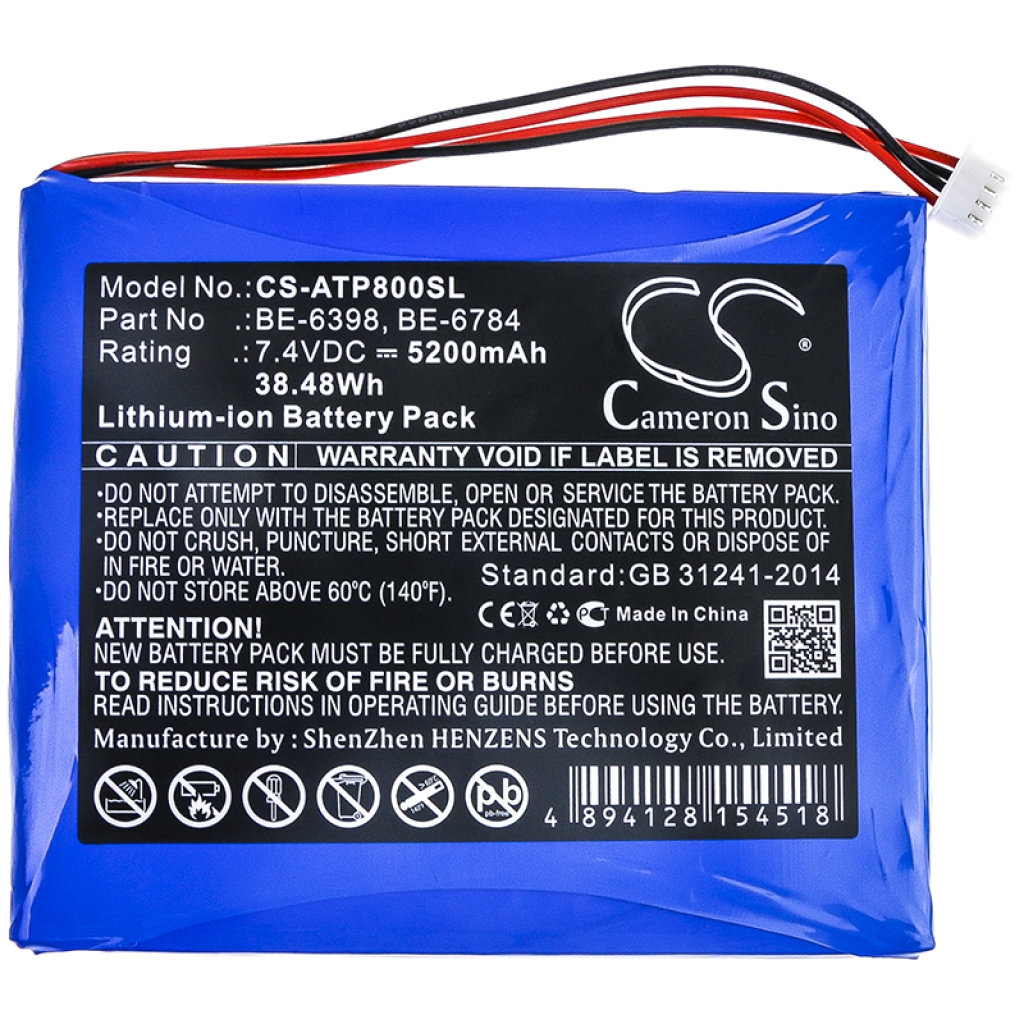 Batterie Sostituisce BE-6784