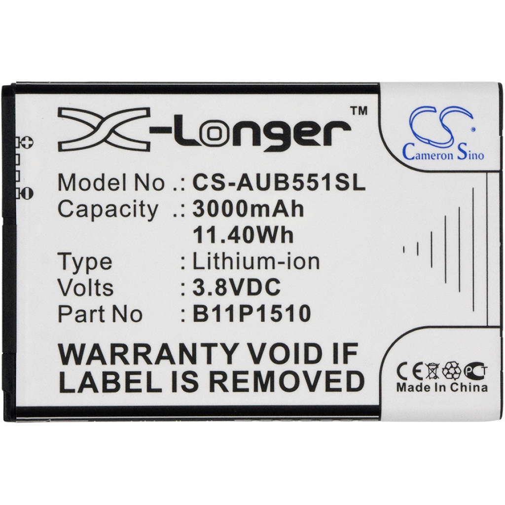 Batteria del telefono cellulare Asus CS-AUB551SL