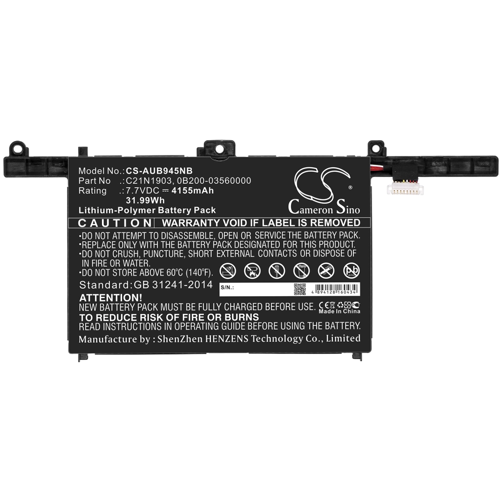 Batteria notebook Asus ExpertBook B9 B9450FA (CS-AUB945NB)