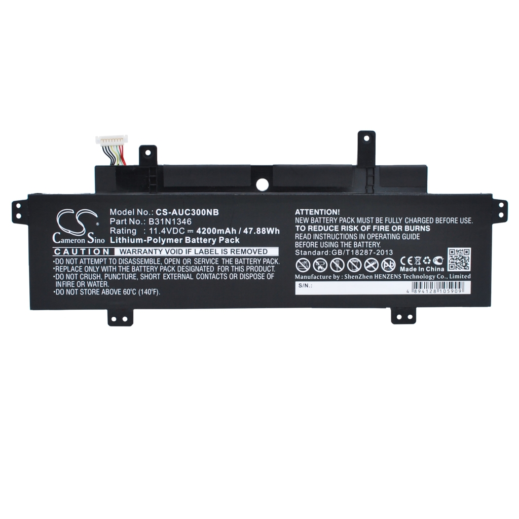 Batterie Sostituisce B31N1346