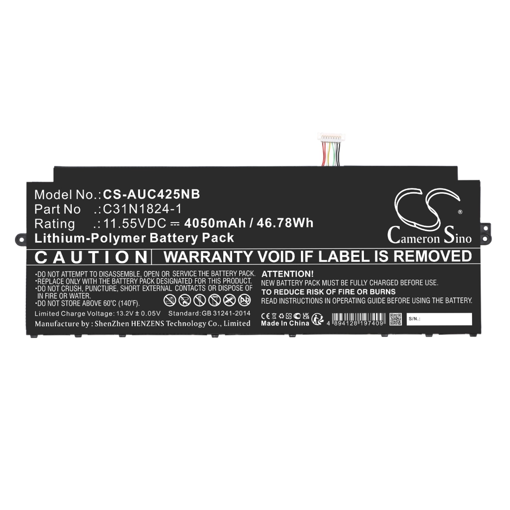 Batteria notebook Asus Chromebook Flip C433TA-AJ0045 (CS-AUC425NB)
