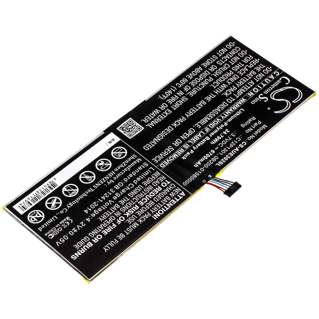Sostituzione della batteria compatibile per Asus 0B200-01580000,C12P1301