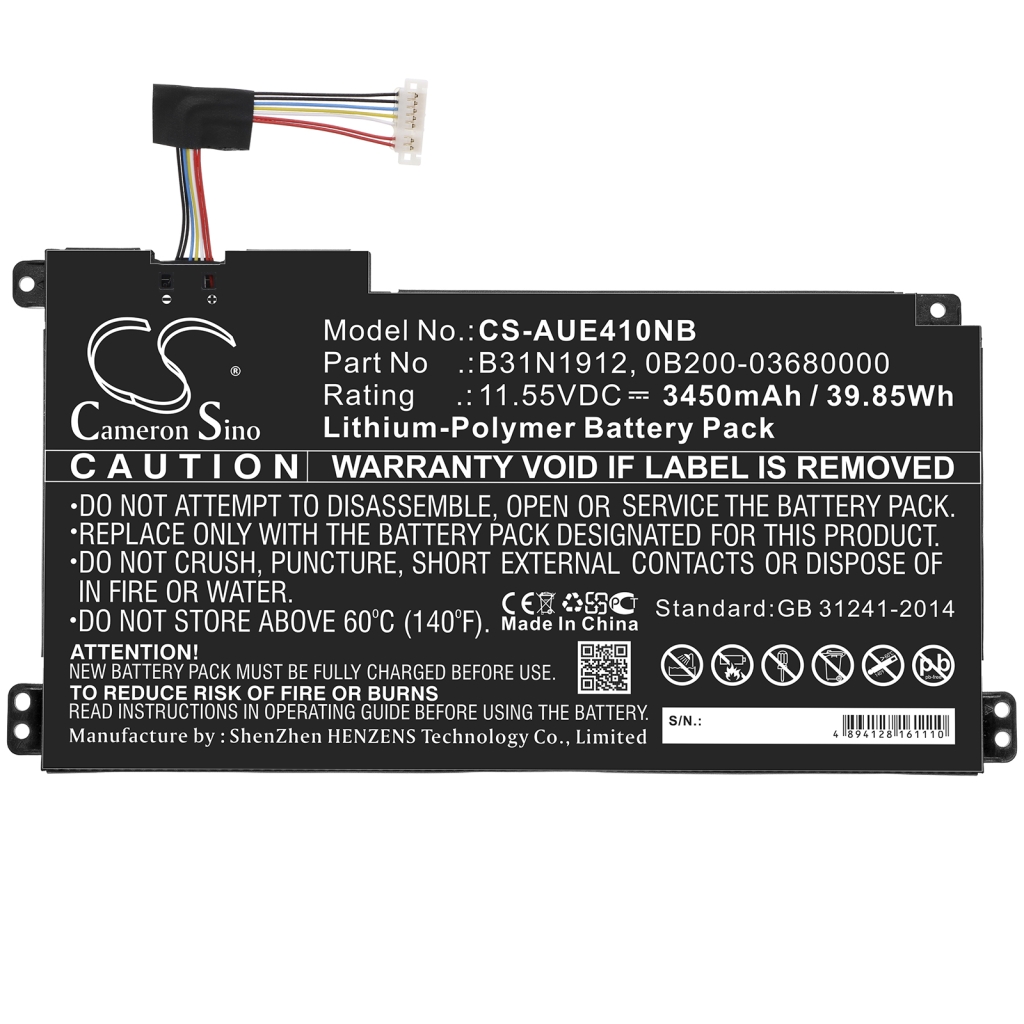 Batteria notebook Asus CS-AUE410NB