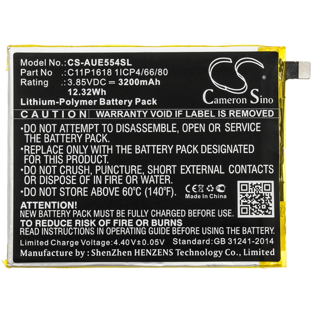 Batteria del telefono cellulare Asus CS-AUE554SL