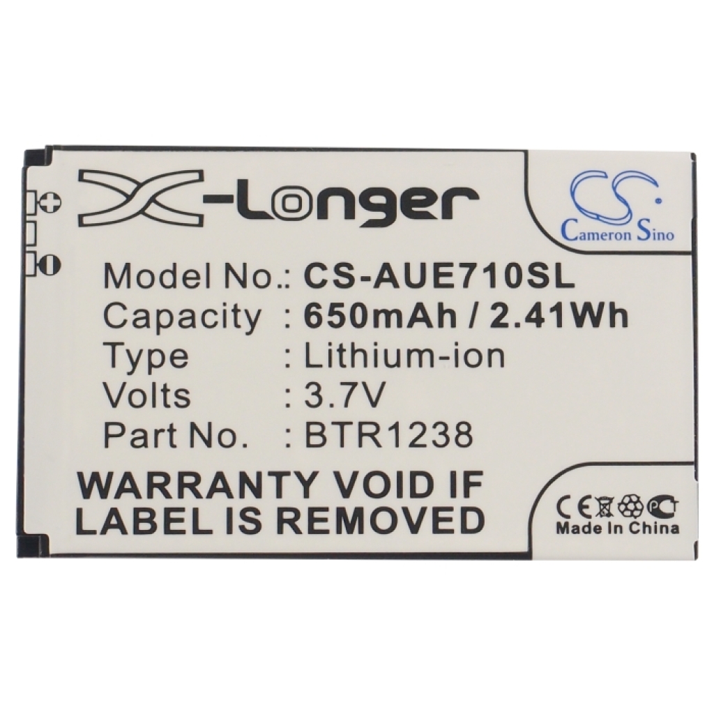 Batterie Batteria del telefono cellulare CS-AUE710SL