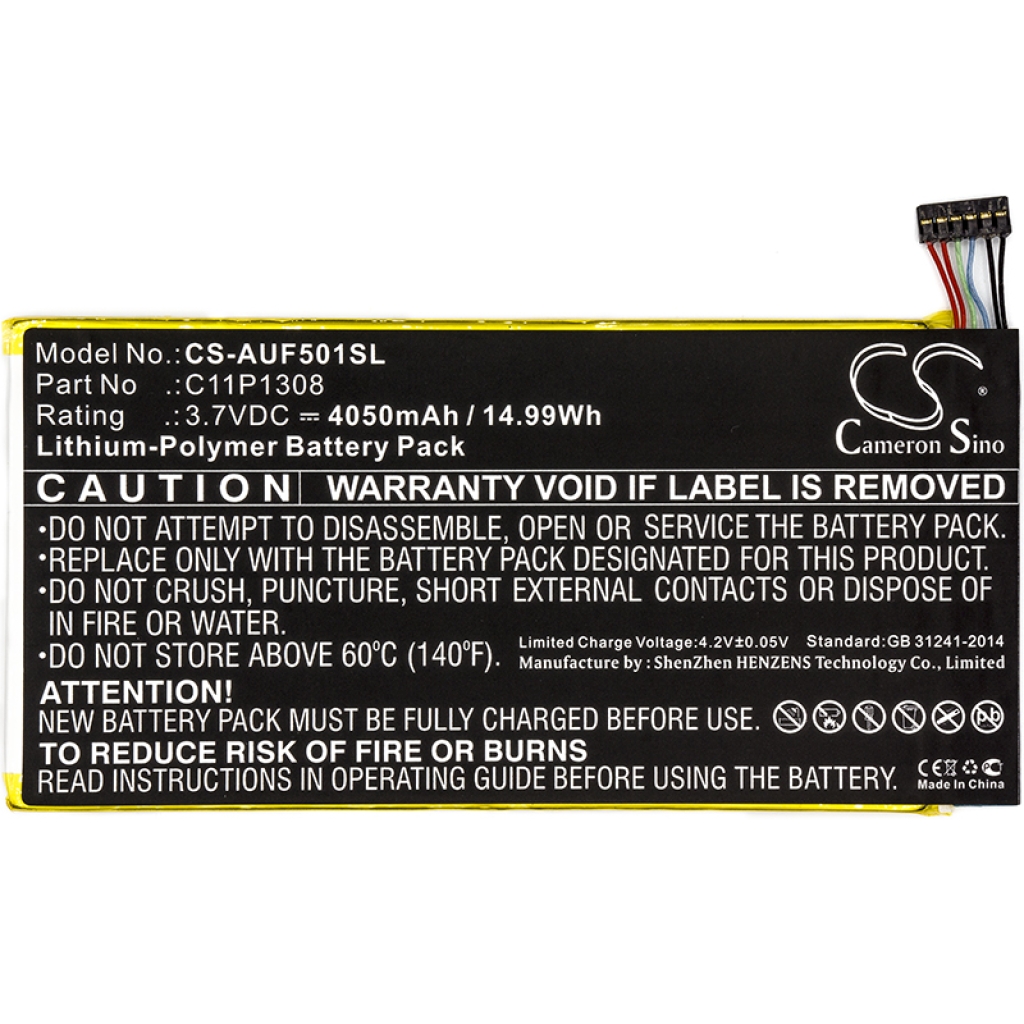 Sostituzione della batteria compatibile per Asus 0B200-00620100,C11P1308