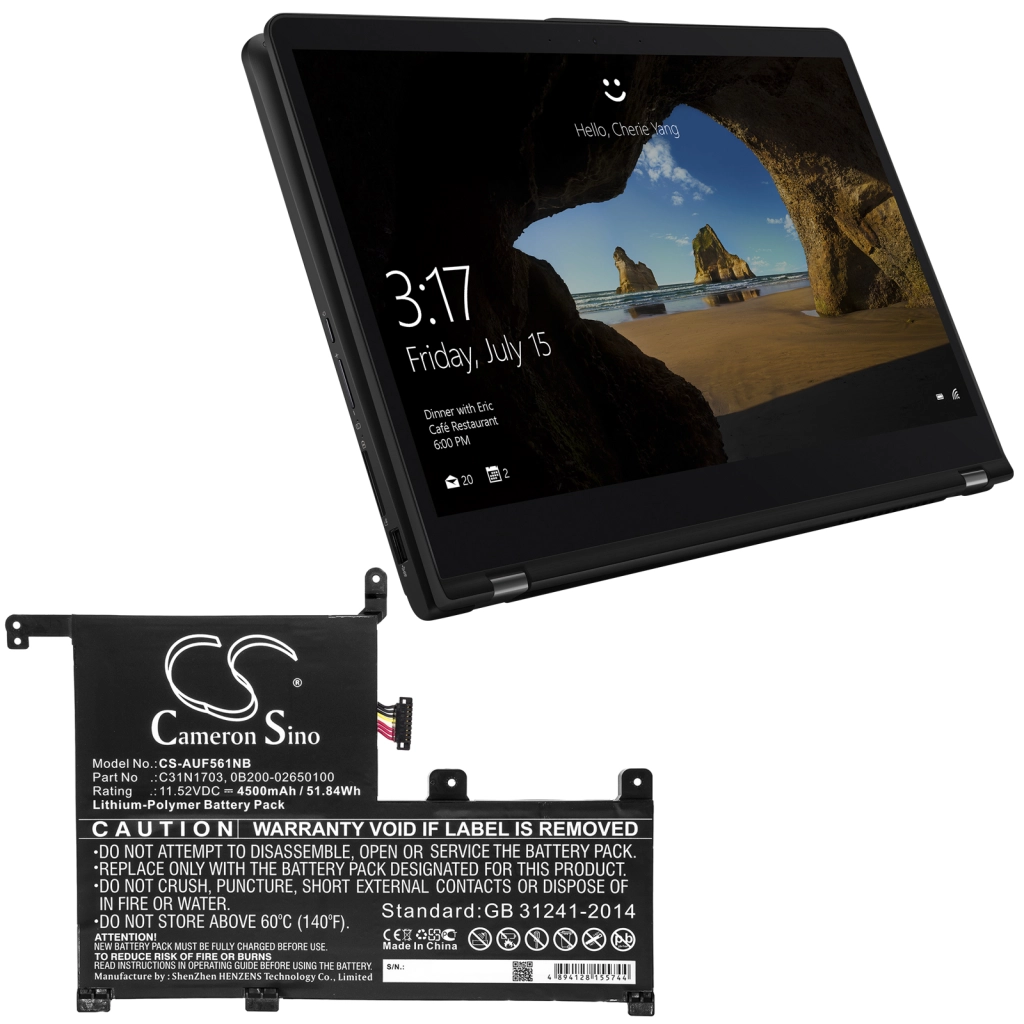 Batteria notebook Asus UX561UN-BO017T (CS-AUF561NB)