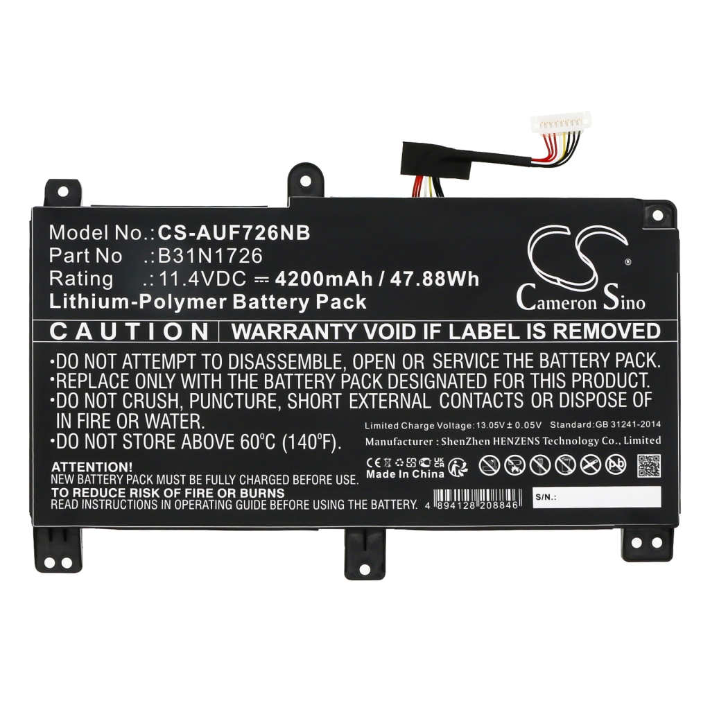 Batterie Sostituisce 0B200-02910000
