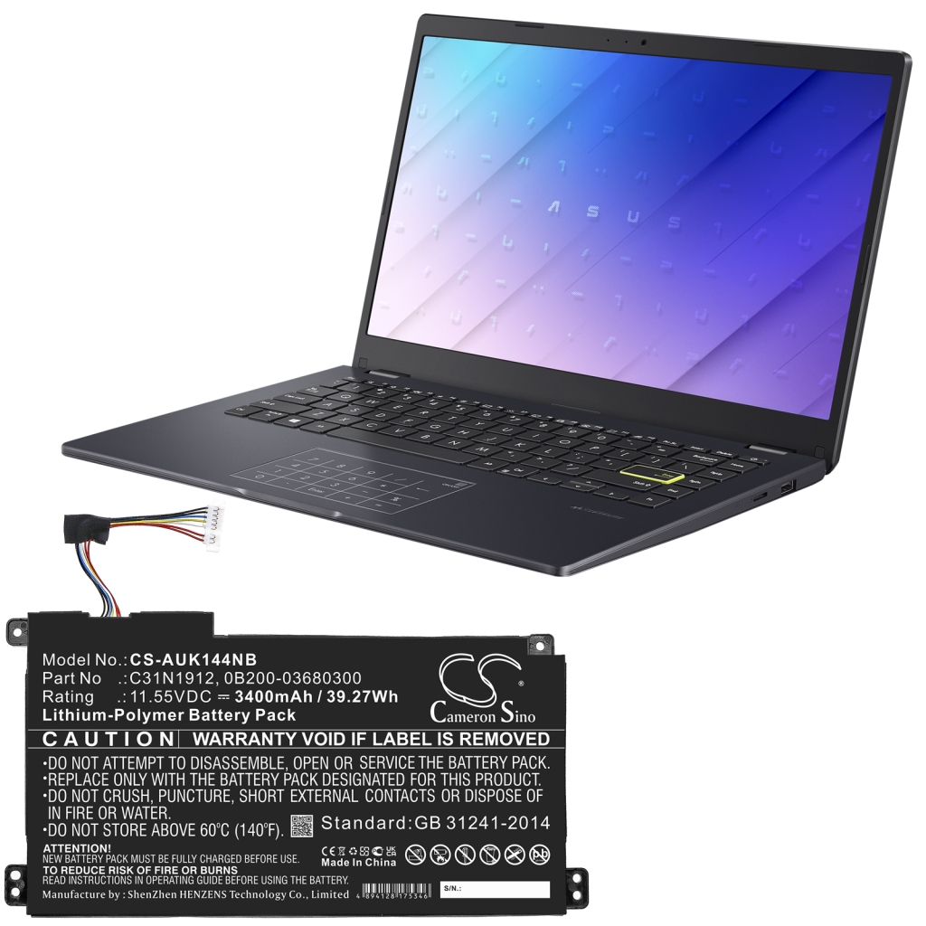 Batteria notebook Asus CS-AUK144NB