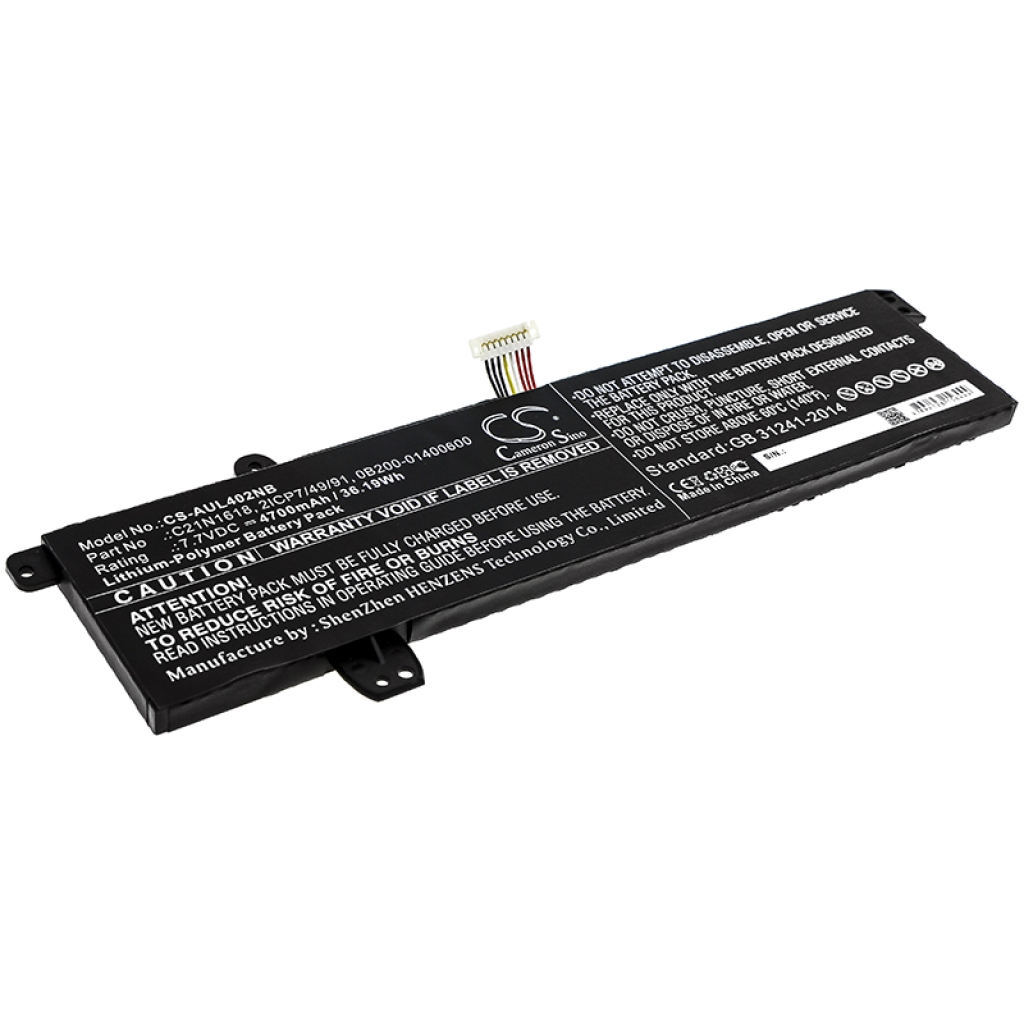 Batterie Sostituisce 0B200-01400600
