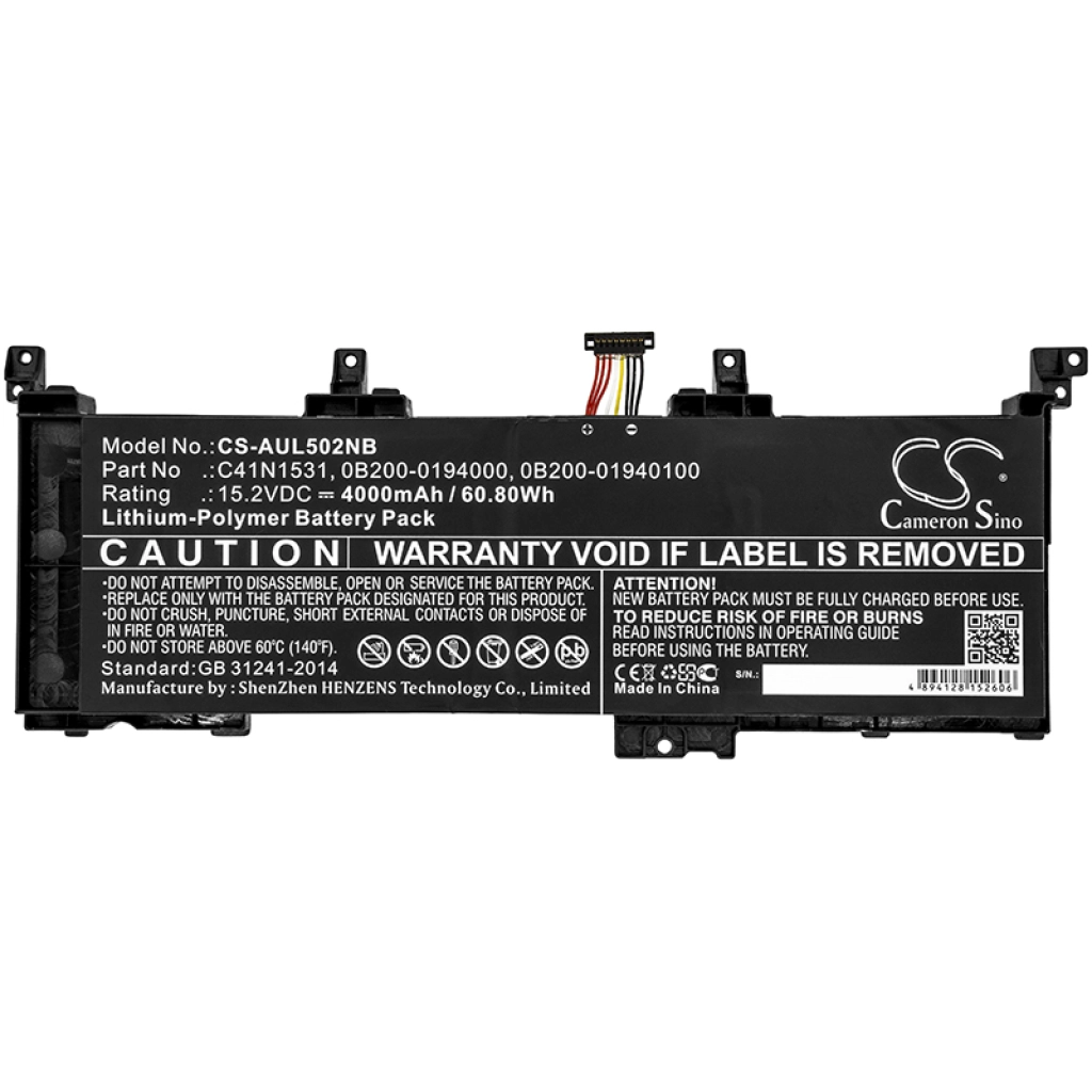 Batteria notebook Asus GL502VY-FY024T (CS-AUL502NB)